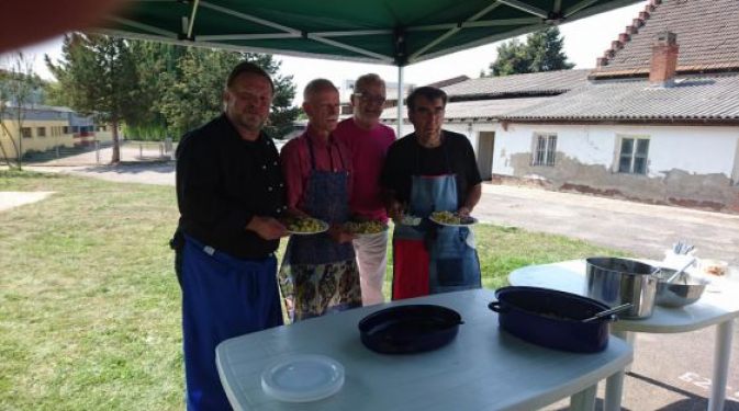 v.l.n.r. Torsten Blümel, Harald Fensterer, Wolfgang Koenen, Uli Jursch