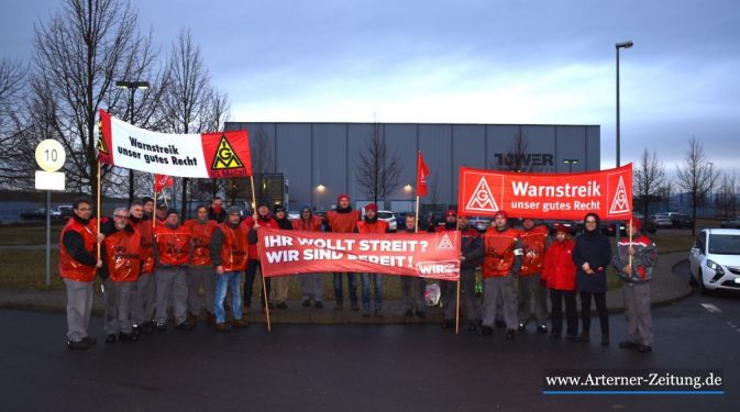 Warnstreik am 30.01.2017