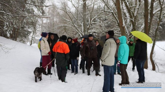 Gute Laune trotz Schnee und Regen bei der Winterwanderung am vergangenen Samstag / © LPV.