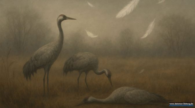 Symbolbild „Kraniche“ erstellt mit ChatGPT am 24 Oktober 2025