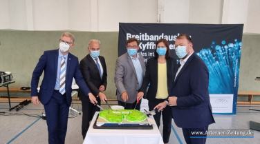 Kyffhäuserkreis schließt Pilotprojekt zum geförderten Breitbandausbau ab