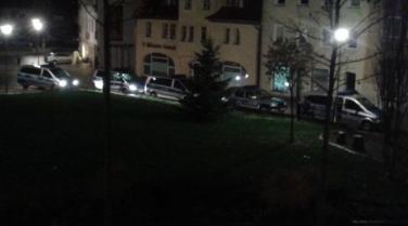 Erneut Großeinsatz der Polizei in Artern