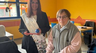 Salzprinzessin beehrt VdK Artern