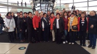 Reisegruppe zu Gast im Bundestag