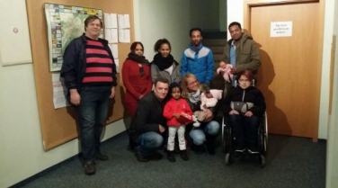 Asylbewerber besucht
