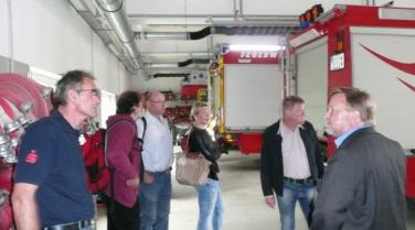 Arbeitsbesuch in Artern 