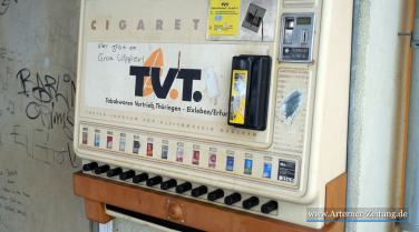 Zwei Zigarettenautomaten gesprengt in Artern
