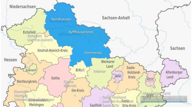 Artern nach Sömmerda?