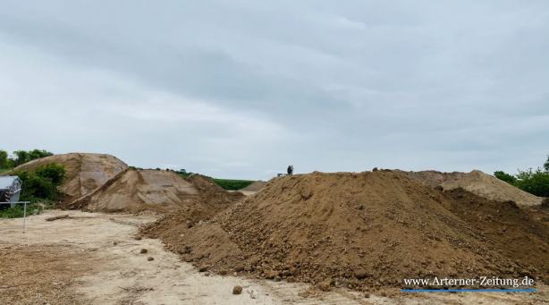 Arbeiten am Trailpark in der Kurstadt Bad Frankenhausen gehen voran