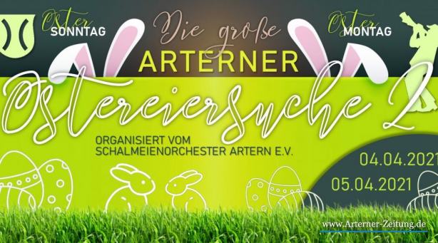 Die 2. große Arterner Ostereiersuche