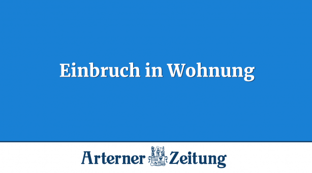  Einbruch in Wohnung