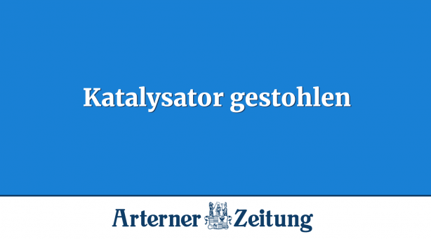  Katalysator gestohlen