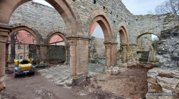 Kaiserpfalz Memleben wird umgebaut