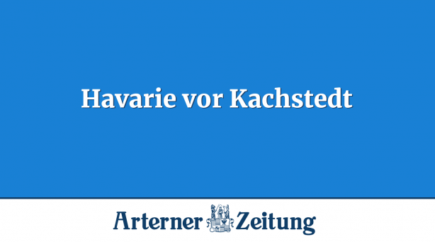 Havarie vor Kachstedt