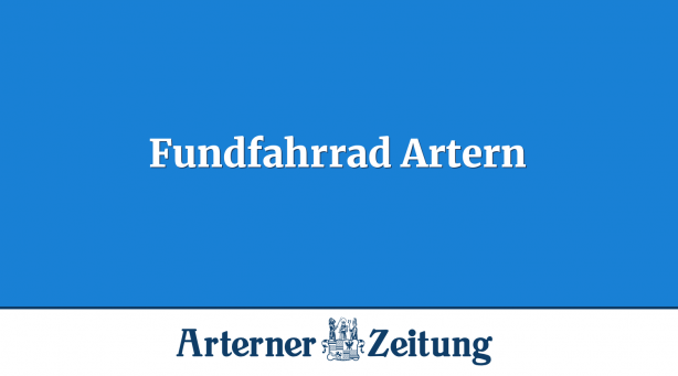Fundfahrrad Artern