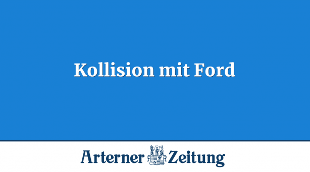 Kollision mit Ford