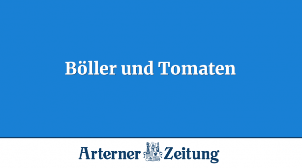 Böller und Tomaten