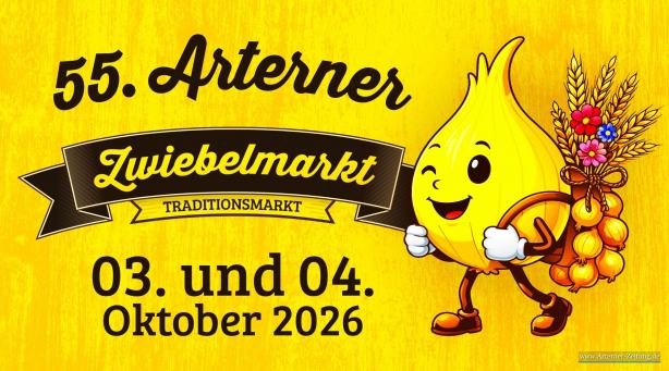 Programm 55. Arterner Zwiebelmarkt 2026