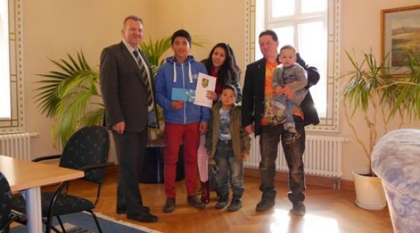 Einbürgerung am 13. März 2014 