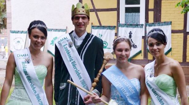 Laubkönig und Lindenblütenfest