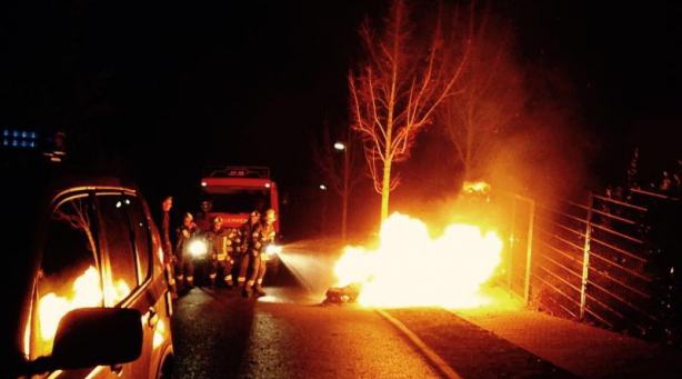 Brand in der Steilen Hohle