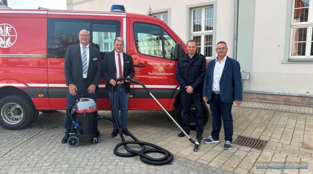 Wassersauger für Feuerwehr Bad Frankenhausen
