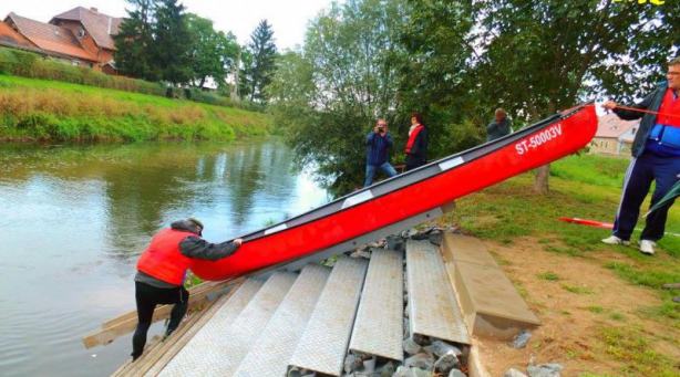 Neue Einstiegsstelle für Kanuten in Schönewerda